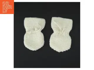 Håndstrikkede babyvanter (str. 11 cm)