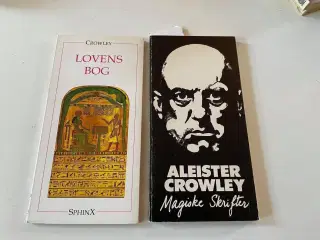 2 x Aliester Crowley Bøger på Dansk