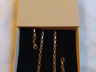 14 Karat Guldankerhalskæde