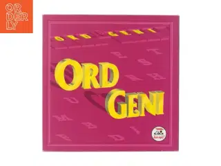 Ordspillet Ord Geni fra Dan-Spil