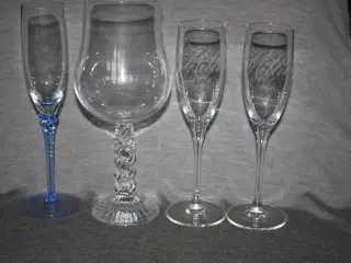 Champagne glas / Champagnefløjte