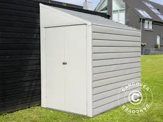 Vægskur Arrow 1,24x2,03x2,08m, Offwhite