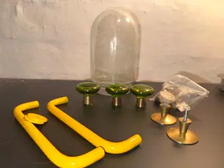 Vintage håndtag og skærm