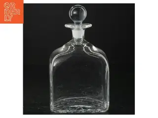 Glas karaffel med prop (str. Kl. 10:00 cm)