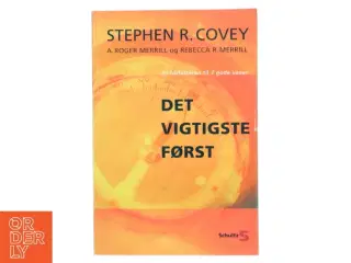 Det vigtigste først (Bog)