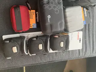 Mange kamera tasker sælges