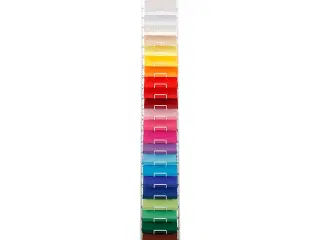 Kulørt karton, A4, ark 210x297 mm, 180 g, ass. farver, 24x100ark/ 1 pk.