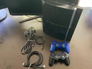 PlayStation 3, Komplet sæt m. 2 controllere & spil