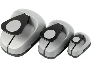 Lag-på-lag stansejernssæt, æg, str. 25+50+76 mm, 3stk./ 1 pk.