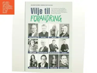 Vilje til forandring af Lars-Christian Brask (Bog)