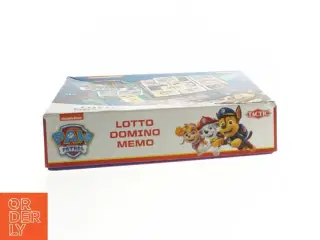 Paw Patrol Lotto Domino Memo spil fra Tactic (str. 22x22 cm)