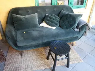 2 stk. sofaer samt skammel