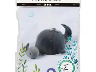 Mini DIY Kit, Hval og hvalunge, 1 pk.