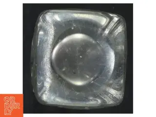 Gammel glasvase (str. H. 20 cm)