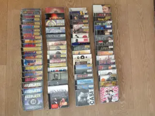 100 blandet cd'er