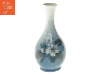 Blomstermønstret vase fra Royal Copenhagen (str. 22 cm)