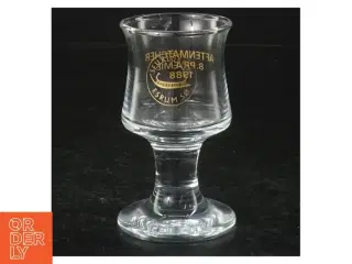 Skibsglas Per Lütken ølglas (str. H 10 cm, ø 5,5 cm)