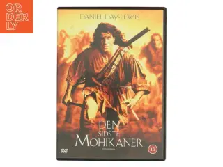 Den Sidste Mohikaner med Daniel Day-Lewis (DVD)