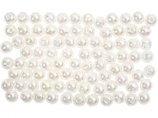 Voksperler, diam. 4 mm, hulstr. 0,7 mm, perlemor, 150stk./ 1 pk.