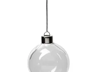 Glaskugle, H: 6,9 cm, diam. 5,9 cm, transparent, 8stk./ 1 pk.