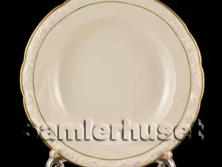 Edelweiss Tallerken Dyb 25 cm.