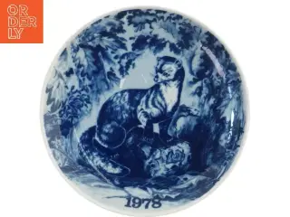 Juleplatte 1978 (str. Ø 19,5 cm)