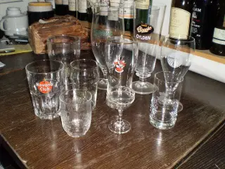 Forskellige glas