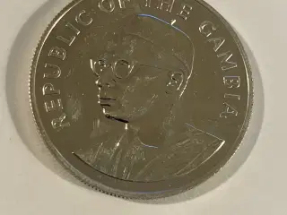 10 Dalasis 1975 Gambia Independence - Silver