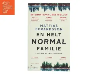 En helt normal familie : en roman om en forbrydelse af Mattias Edvardsson (f. 1977) (Bog)