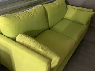 2-personers sofa Limegrøn
