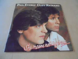 Single: Phil Everly & Cliff Richard - fin stand  