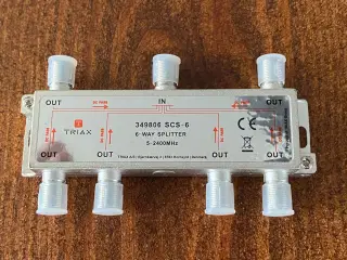 Antennefordeler / F-connector stik