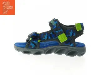 Skechers sandaler m. lys (str. 29 )