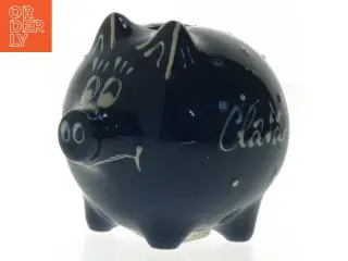 Blå sparegris &#39;Clara&#39; (str. 9,5 cm)