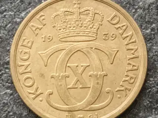 ½ Kr 1939 i pæn kvalitet.