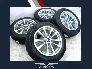 5x120 17" ET34 BMW Style-395 vintersæt Inkl. TPMS