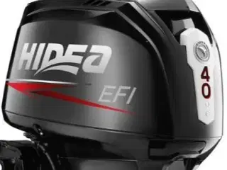 Hidea 40 HK EFI 4-Takt - Fjernbetjening, Elstart & Powertrim
