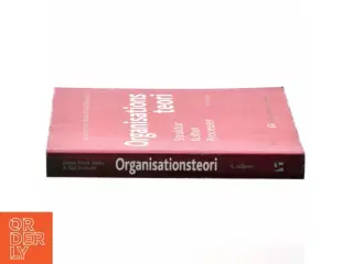 Organisationsteori : struktur, kultur, processer (Bog)