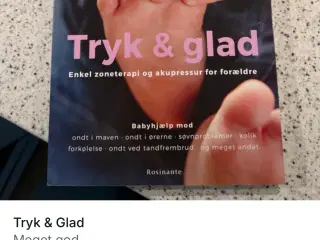 Tryk og glad - baby bog 