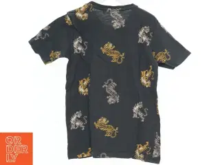 T-shirt med tigerprint fra VRS (str. 134)