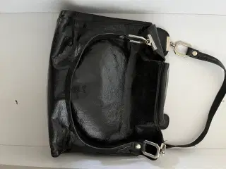 Flot håndtaske  i læder