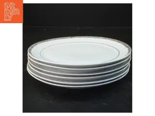 Sæt af porcelæn middagstallerkener fra Royal Bayreuth (str. Ø 21 cm)