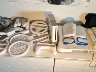 Nintendo WII + spil og tilbehør