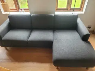 Sofa med chaiselong 