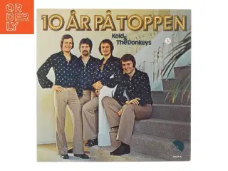 Keld & The Donkeys - 10 År På Toppen LP