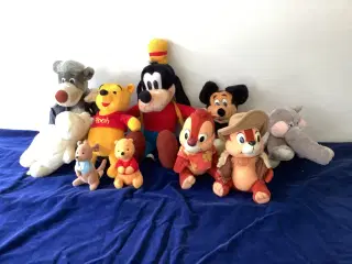 Disney- bamser fra sidst i 1980`-først i 1990`erne
