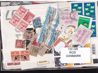 Danmark 100 g. - ROD !