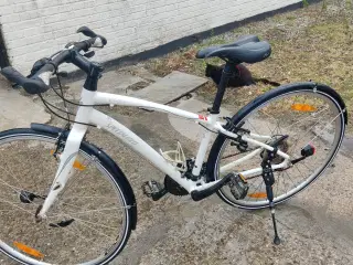 Dejlig dame racercykel 