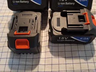 Hitachi 18V batterier 6AH 4 NYE