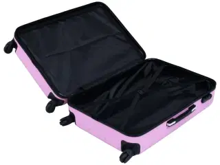 Hardcase-kuffert ABS pink